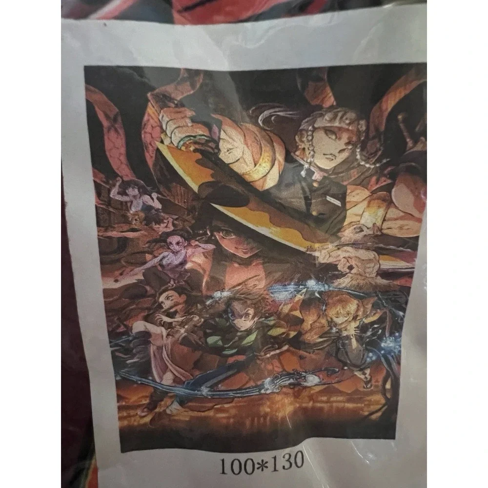 Anime Fleece Plush Throw Blanket 51'' X40''.  100 cm x 130‎ cm New in shrink rap